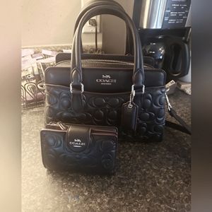 Coach Mini Darcie and Wallet